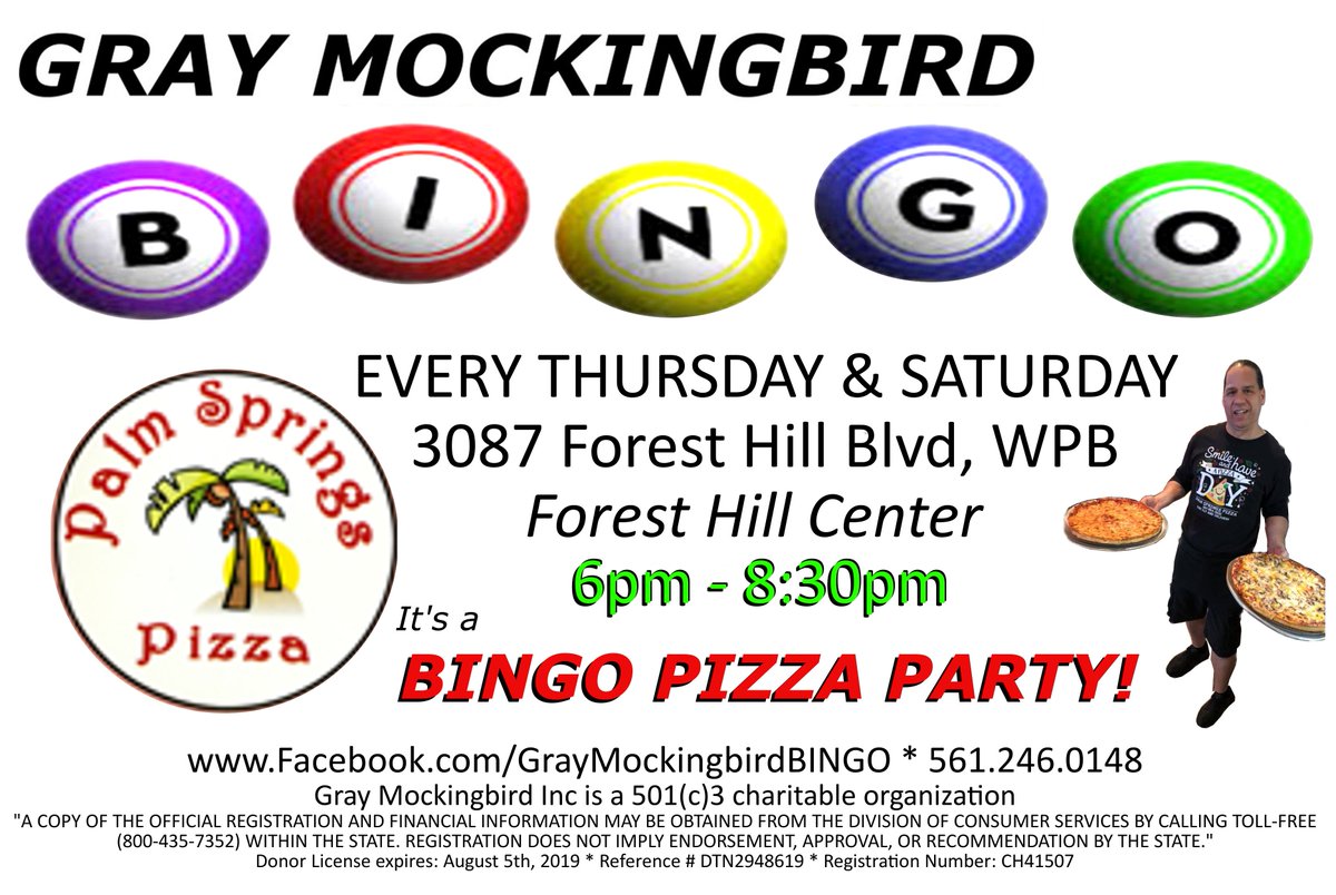 Brian_Kirsch's tweet photo. We're happy to have added our 2nd day of Bingo each week! https://t.co/AiKuMdxH8q