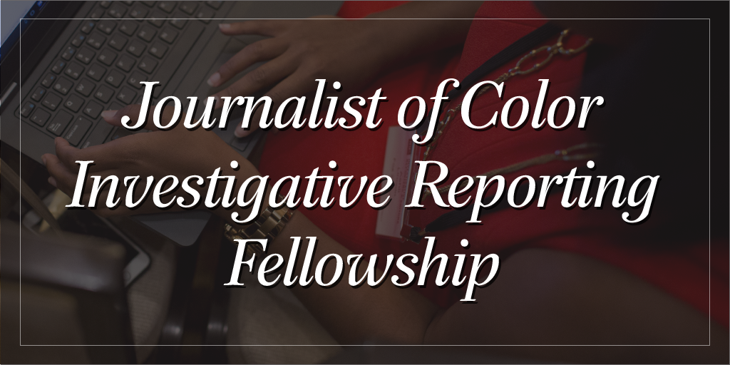 IndigenousJA's tweet image. Applications for IRE's new #Journalist of Color Investigative Reporting Fellowship due 10/15. Fellows receive mentoring, data training. @IRE_NICAR boot camp and conferences. APPLY: bit.ly/2PdQgAJ #NativeJournalists