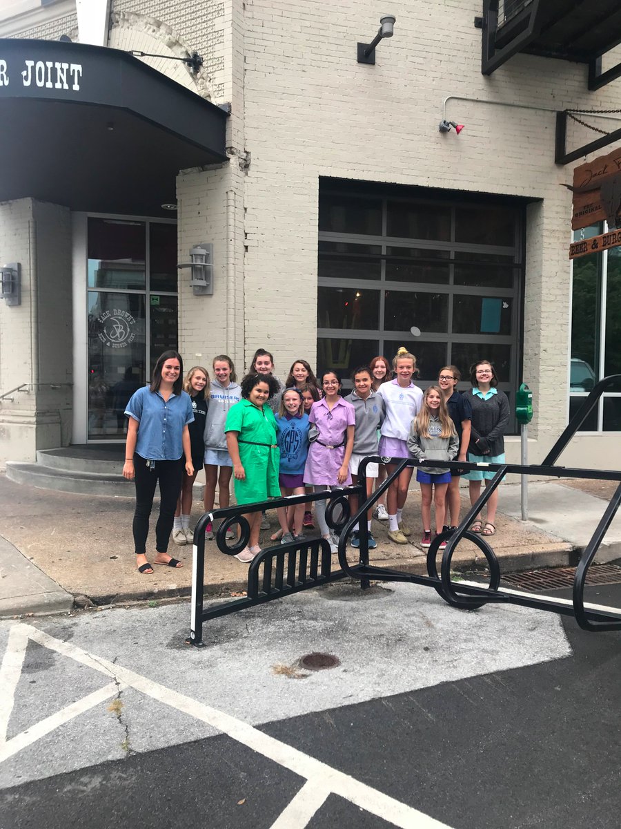TomorrowBldg's tweet photo. Spent the morning with some middle school @GPSBruisers on a career day field trip and also took them over to visit our neighbors at @The_Edney. Thanks for coming to see us! https://t.co/ouhHER1n63