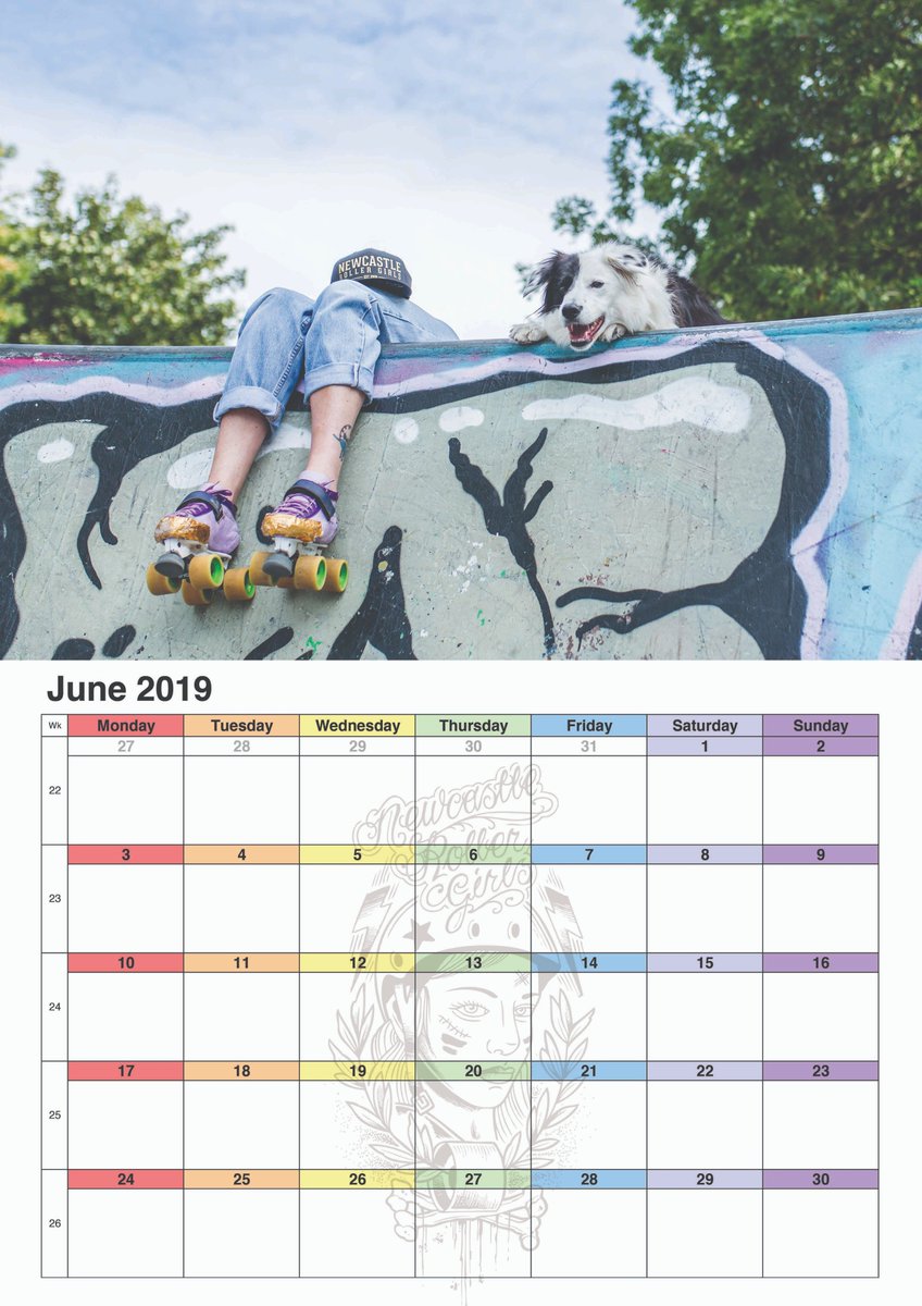 nclrollerderby's tweet image. It's the tweet you've all been waiting for!

The online shop is now live for our Dogs of Derby 2019 calendar.

newcastlerollergirls.co.uk/product/dogs-o…

Pre-order now for delivery or pick up at locations including the WFTDA Euro Continental Cup and @MenEuroCup

#dogsofderby #dogsofWFTDA #WOOFTDA