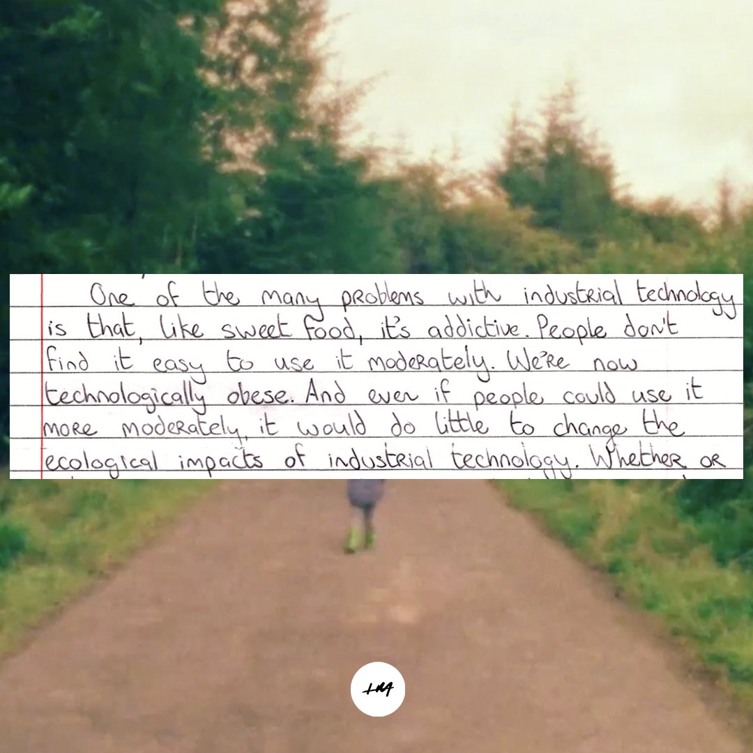 impossible's tweet image. Is it possible to live without money? Has technology hijacked our quality of life? What’s its impact on the environment?  

#offgrid #markboyle #sustainability