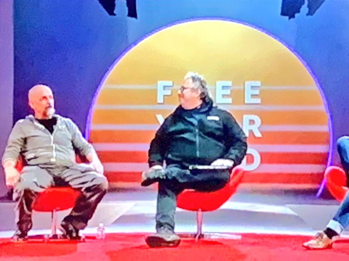 InhanceDigital's tweet image. Great keynote by @rabovitz @nealstephenson @johngetta @daltwisney_jg @magicleap on nature of reality and #visualcomputing #humancenteredAI #lightfield #MR #AR #immersive #LeapCon @InhanceDigital