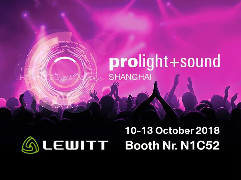 LewittAudio's tweet photo. Visit us at Prolight+Sound Shanghai, booth N1C52! From 10/10 to 10/13/18 you have the chance to get your hands on our newest products and to chat with our CEO Roman Perschon. We're looking forward to meeting you all! #plss18 #recording #proaudio #lewitt #microphones https://t.co/hDRHzH7NX2