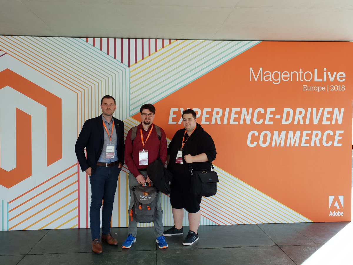 hochgesand's tweet photo. @magento @Adobe thank you for this awesome event #MLEU https://t.co/bFTkeHVgpi