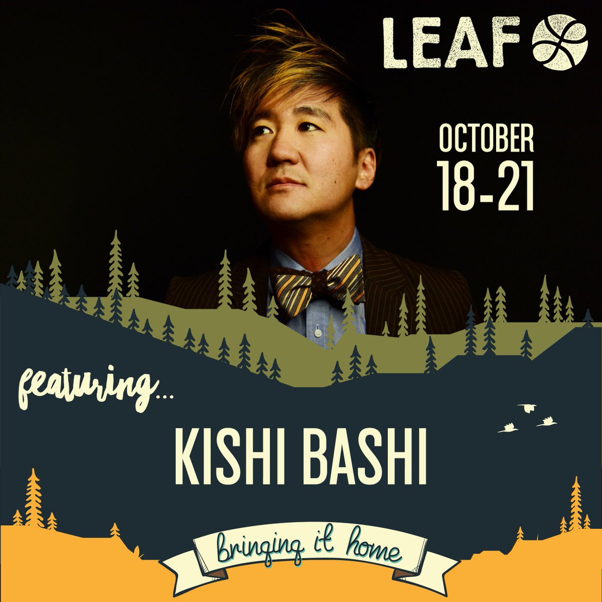 JoyfulNoiseRecs's tweet photo. Catch @Kishi_bashi on Saturday, Oct 20th at LEAF Festival just outside Asheville, NC. Tickets will sell out, so get them early: https://t.co/BntqKjhhL6
#LEAFBringingItHome #LEAFFestival https://t.co/yisPqgL3LE