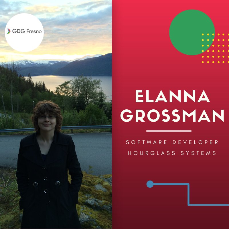 Elanna Grossman has made her way into the software industry after first taking computer science courses and joining the Geekwise cohort in 2016. She has been on the 59DaysOfCode Grand Council since its relaunch and has spent the last year delving into Angular. ‍💻📲🌐
#DevFest18