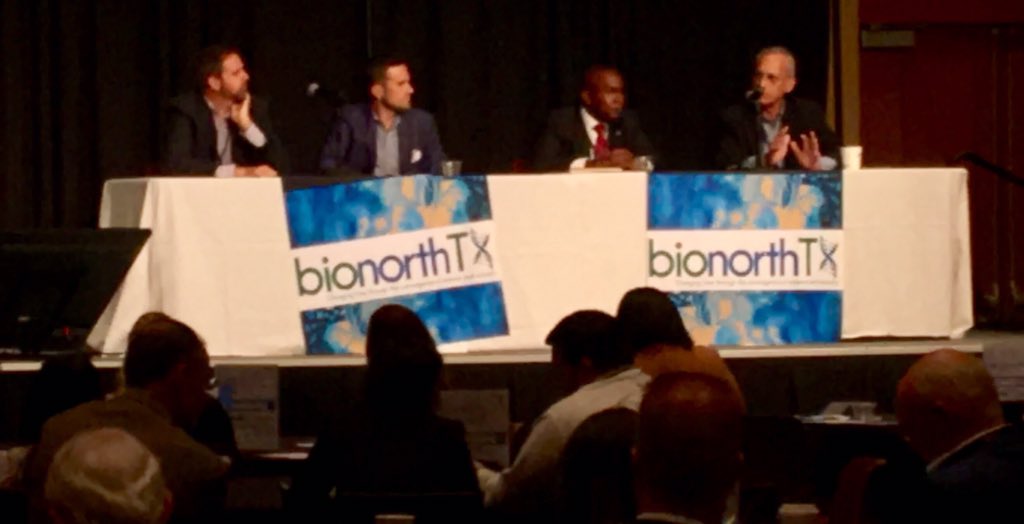 RhymesWithOreo's tweet photo. Hanging out at an amazing @BioNorthTX iC3 summit!
#science #biotech #BioNorthTX https://t.co/Gh5BpF0A2d