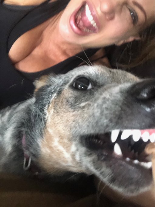 My puppy Rosie is feisty https://t.co/cFQkAl2EVI