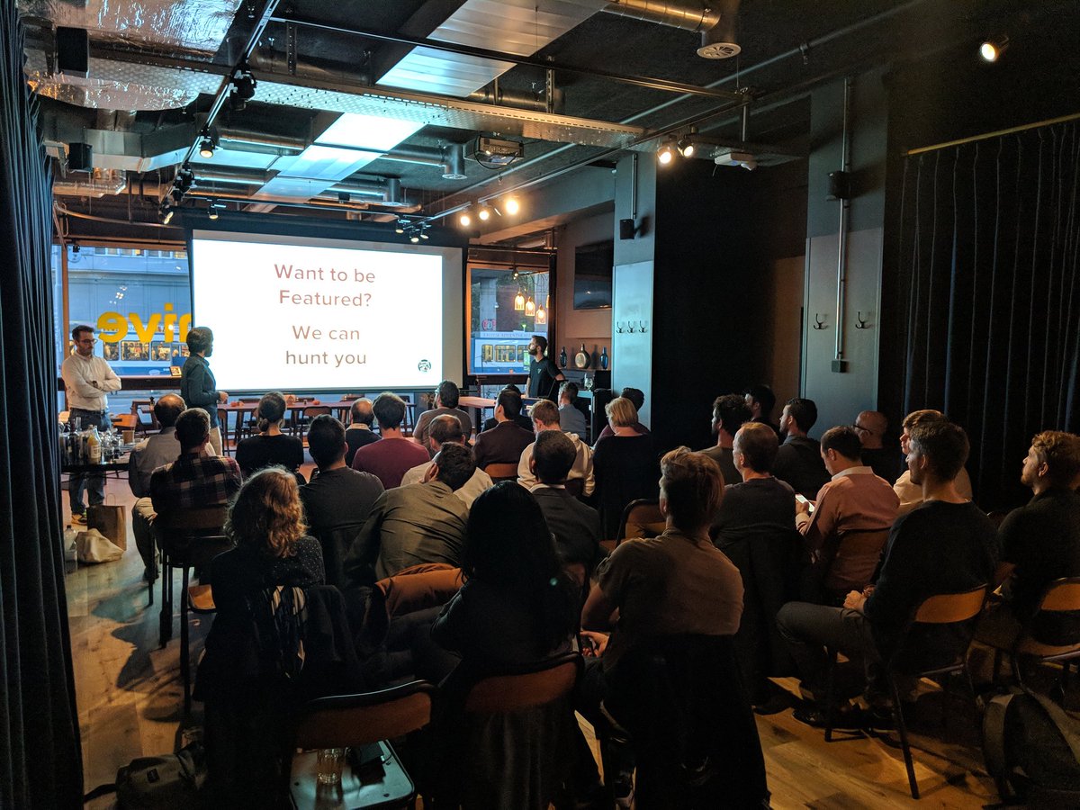 Kicking off the @ProductHuntSR Meetup here <a href="/westhive_zrh/">harikrishan mohanlal</a>