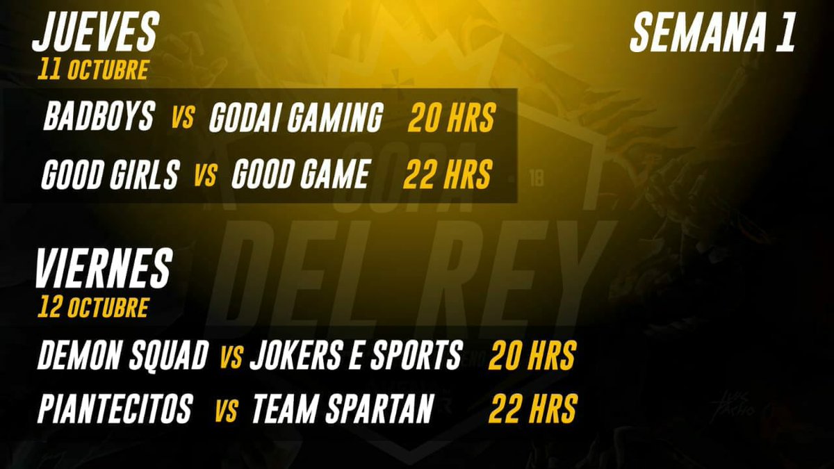 Estamos emocionados de empezar con nuestras niñas de <a href="/Team_GoodGirls/">Somos TGG</a> en la Copa de Rey Chile 2018, siempre con la mirada al éxito #By7Darrilk 🔥🙅🏽‍♂️