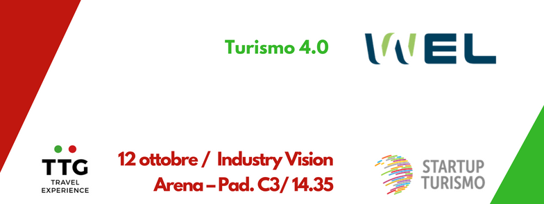 Di "Turismo 4.0" con WEL si parlerà tra poco al #TTG18 @TTGIncontri startup-turismo.it/event/turismo-… #ThinkFuture