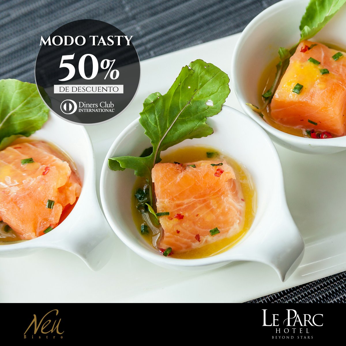 LeParcHotelEc's tweet photo. #ModoTasty #ModoDiners en #NeuBistro @LeParcHotelEc 🙂🍴 https://t.co/lpGDwy62gT