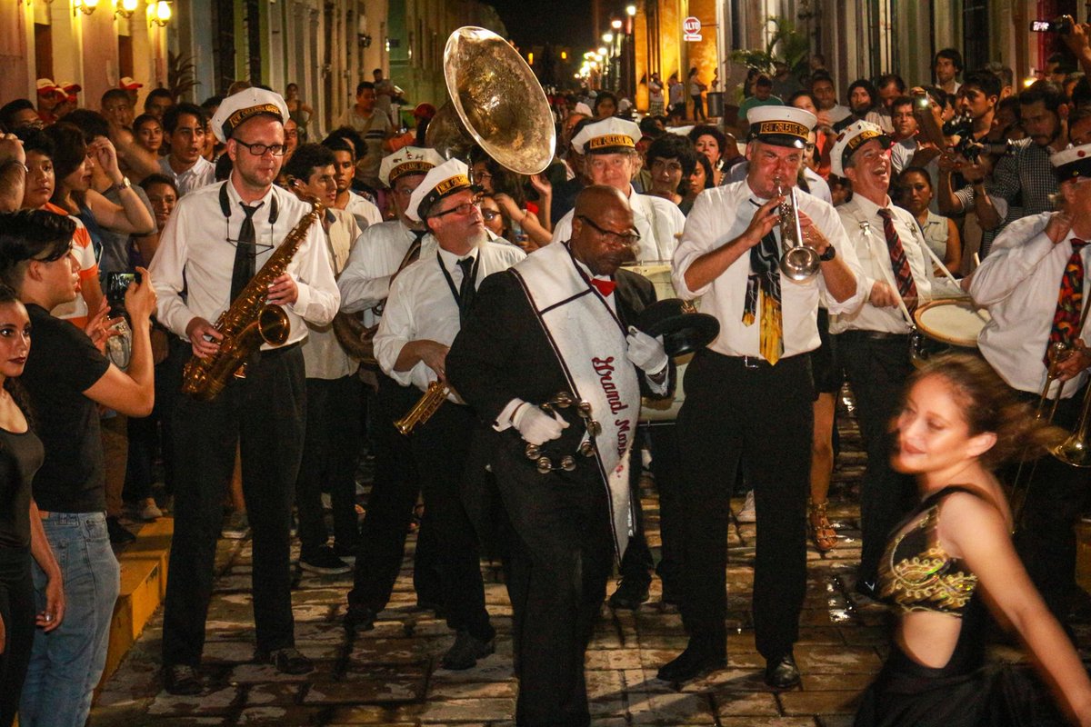NewOrleansSpice's tweet photo. International jazz festival performance with the New Orleans Spice Brass Band @NewOrleansSpice #NewOrleansSpice
#BrassBandNOLA https://t.co/WC0jgVSmi3