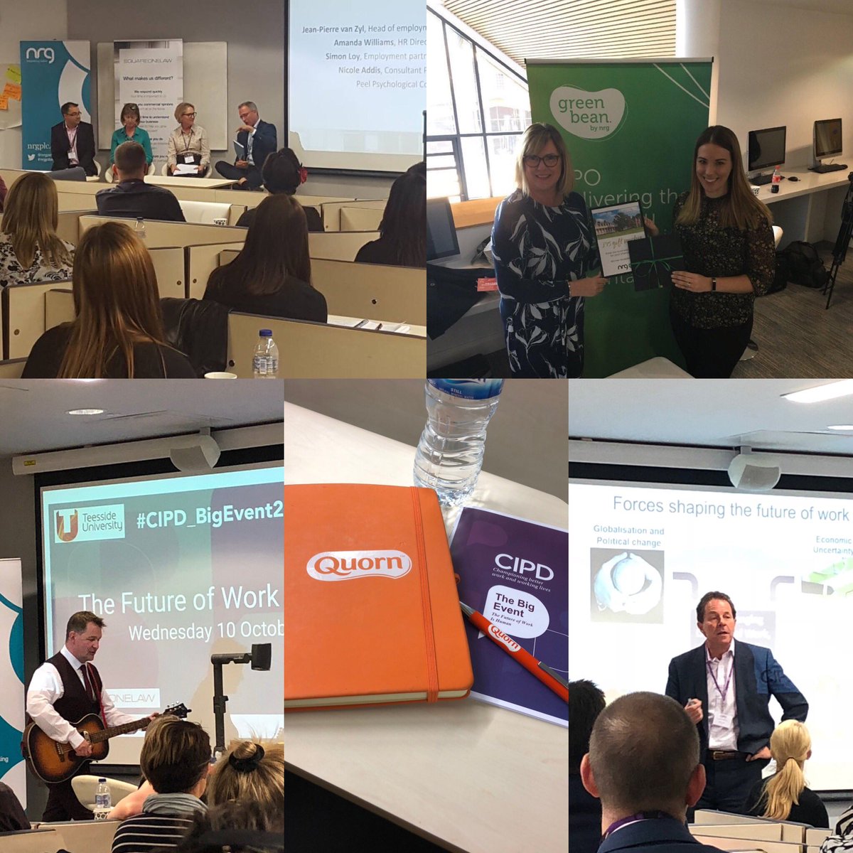 nikki_scarr's tweet photo. Thank you to @tees_cipd for organising such a brilliant event. Also, thank you to all of the presenters, exhibitors and panellists (including @QuornFoods own HOHR Amanda Williams) for taking the time to share your experiences! #CIPD_BigEvent2018 https://t.co/mvbylFlwJR