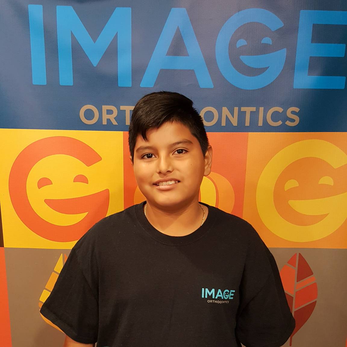 ImageOrthoCA's tweet image. Congratulations Alexander on completing your first phase of Treatment! #imageorthosj 
#bracesoff  #smilemakers