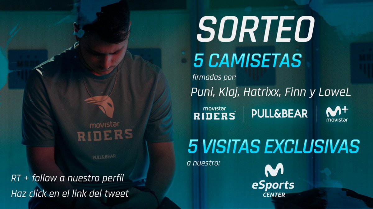 MovistarKOINOW's tweet photo. 🔵 ¡SORTEO! 🔵

¿Quieres ganar una camiseta de la colección #MovistarRidersPullAndBear? ¡Muy fácil! Sigue las instrucciones de la imagen y no pierdas de vista este link:

📎 https://t.co/INXoT3cxZz 📎 https://t.co/sxvQg98nUz