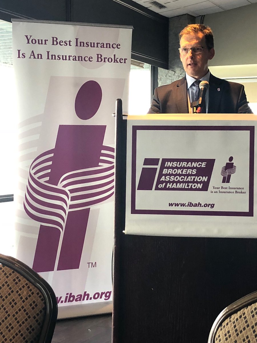 lynnu's tweet photo. IBAH agm and luncheon welcomes Brian Purcell, president of IBAO. #ibahamilton #ibao https://t.co/7SHtrJgluk