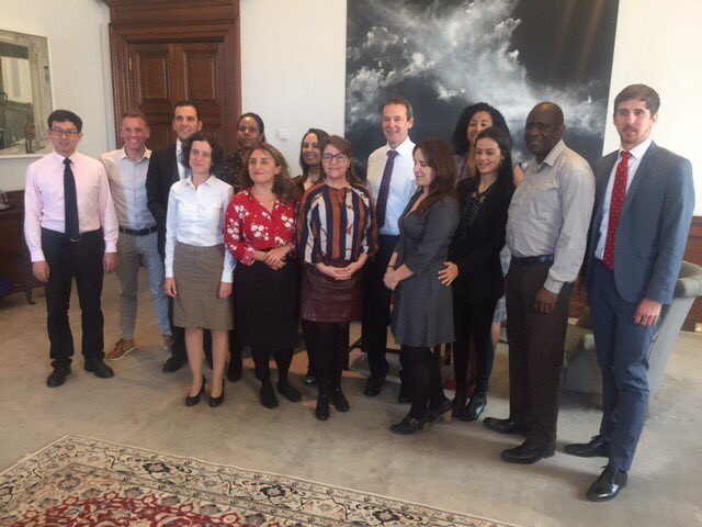 SimonMcDonaldUK's tweet photo. Two-thirds of @foreignoffice staff are locally-engaged. UK-based colleagues rely on them for everything we do overseas. Today their representatives came to call #LSAG https://t.co/BR1BVozBvP