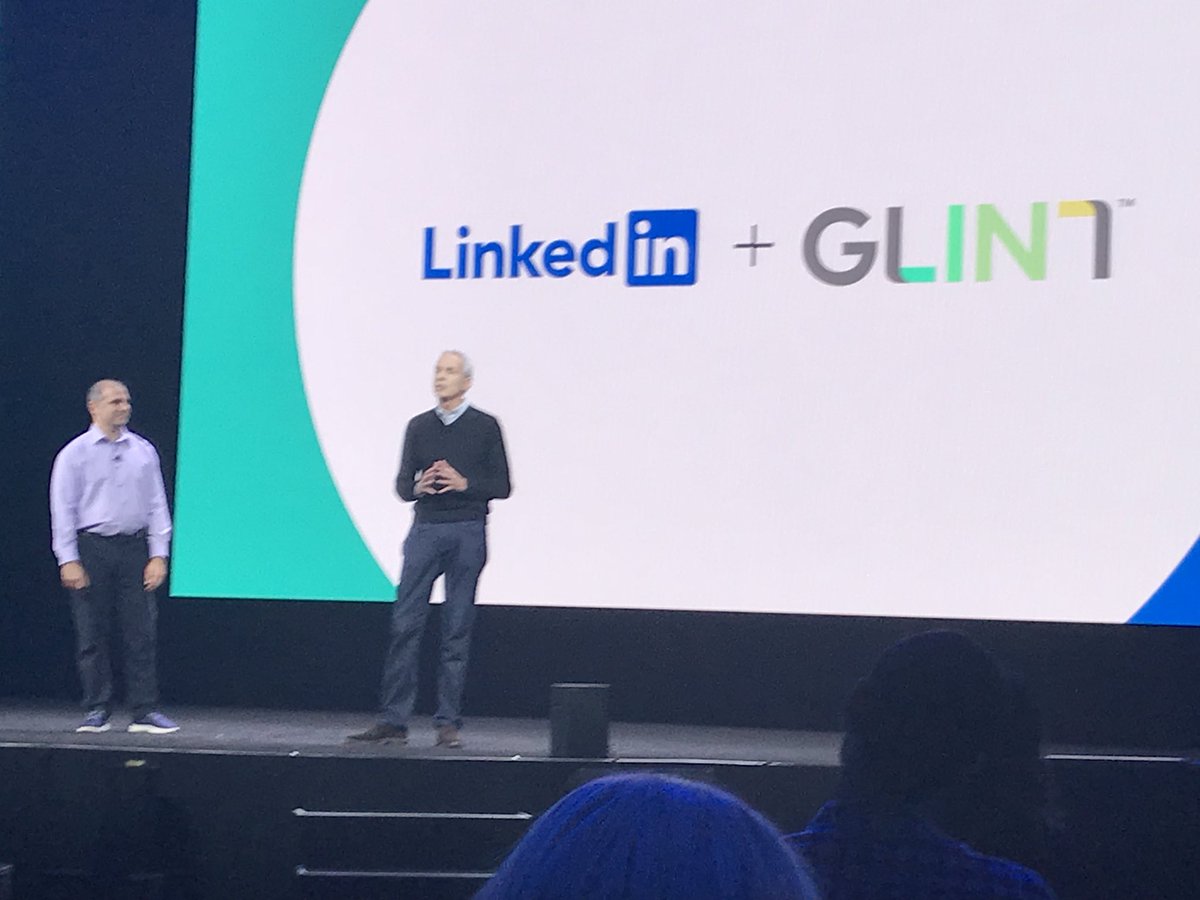 #TalentConnect #employeeengagement #EmployeeExperience <a href="/glintinc/">Glint</a> Glint CEO Jim Barnett and <a href="/LinkedIn/">LinkedIn</a> VP Talent Products Dan Shapero sharing a vision for PEOPLE SUCCESS!