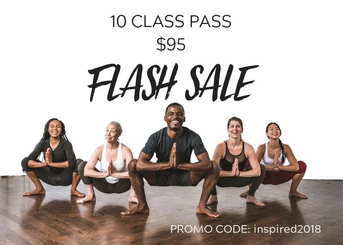 mokshaBedford's tweet photo. FLASH SALE 10 Class Pass $95.00  https://t.co/Twb1sxQ05b https://t.co/QssfDusZMF