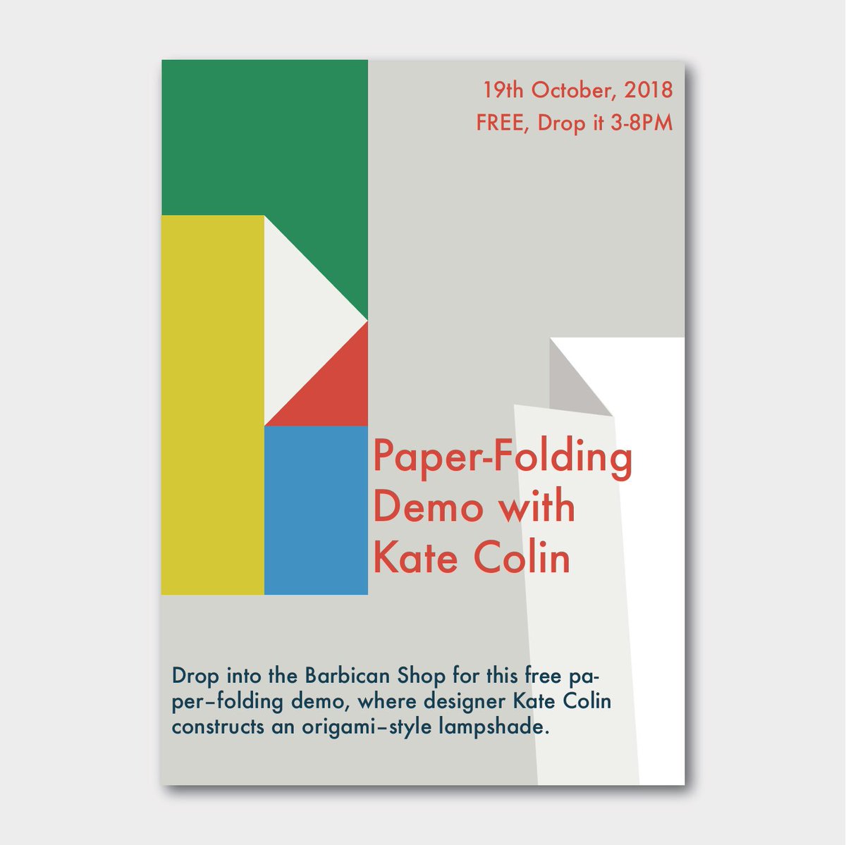 pamostala's tweet image. For @BarbicanCentre #graphic #designdirection