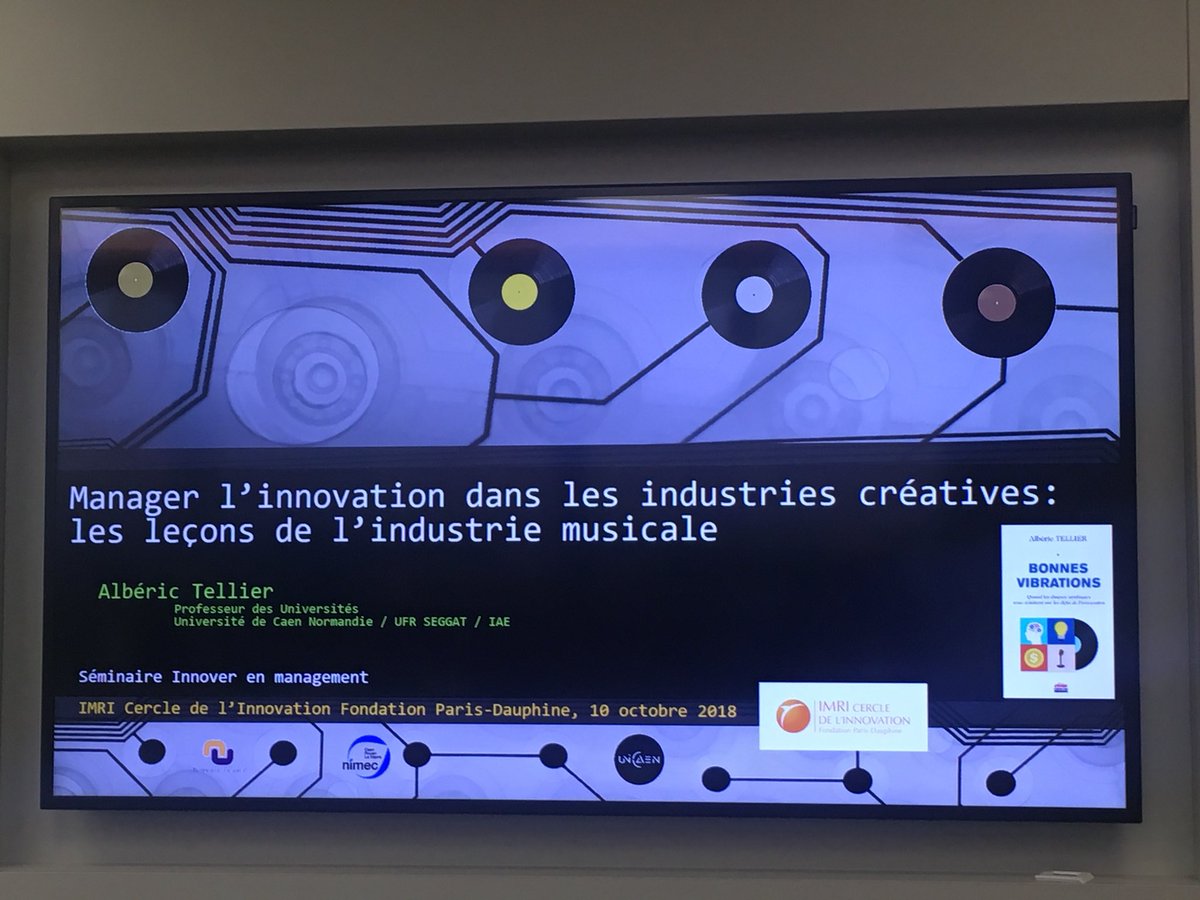 virginie_coll's tweet image. Fabuleuse conference au @cercle_innov  avec le professeur @AL7115 ou comment tirer des leçons de la genese d’oeuvres de grands artistes pour manager l’#innovation ? Passionnant