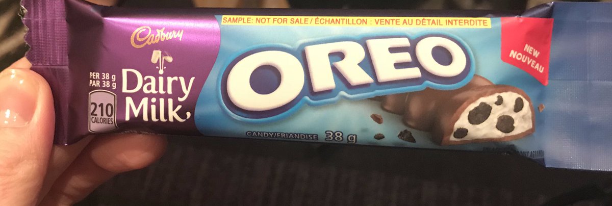 New Oreo and Dairymilk bars finally coming to Canada in a few months! #LDHoliday