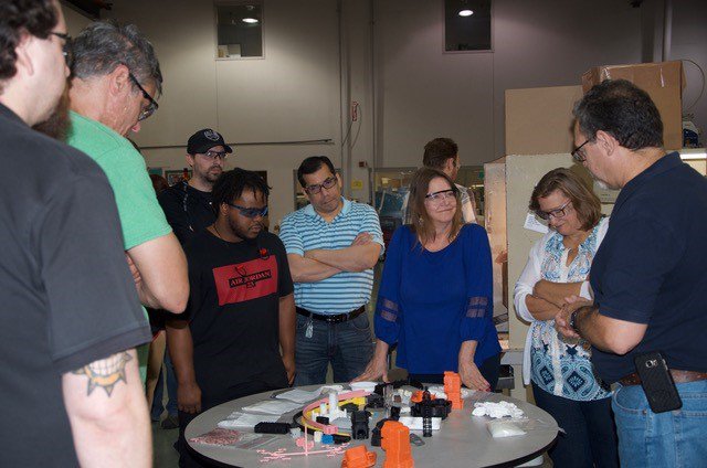atlasprecision's tweet photo. It's always a pleasure hosting @abtech_cc faculty and students @atlasprecision  Some pics from our #Manufacturing Day plant tour. #Atlas #AtlasPrecision https://t.co/oq6qN4CsTF