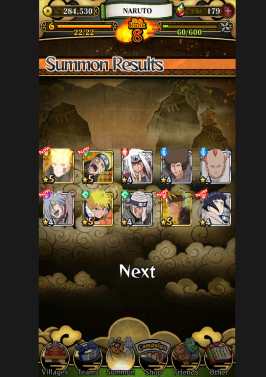 AdrianEspH's tweet image. En una cuenta nueva, salieron en el primer step @KazeShinYT @NarutoBlazingES @Shiney_Kaga_ @NarutoBlazingWW #narutoblazing