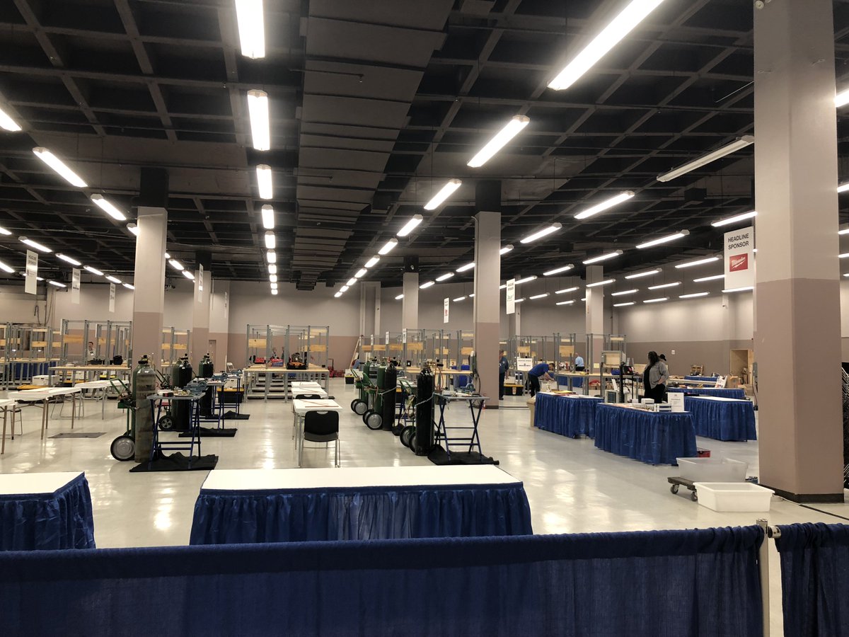 phccnatl's tweet photo. Apprentice Contest Setup.
HVAC Apprentice Contest kicks off today from 10:30am-4:30pm. The Plumbing Apprentice contest runs from 12:30pm-4:30pm.
Don't miss out on all the action! #phccconnect #connect2018 #phcceducationalfoundation #apprenticecontest #day1 https://t.co/vBDRF42cLZ