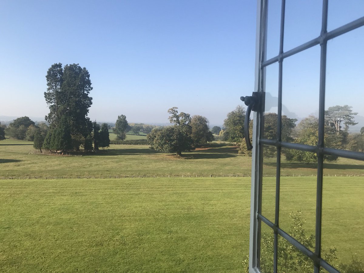 A room with a view. 
This is where I spent part of my day @ashornehill for my first @CloreSocial residential. Loved every minute. 
#leadership #women #womenandgirlssector #clore