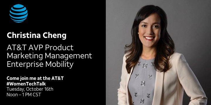 This coming Tuesday, join me for #WomenTechTalk  Last year was an amazing discussion - excited for this year!