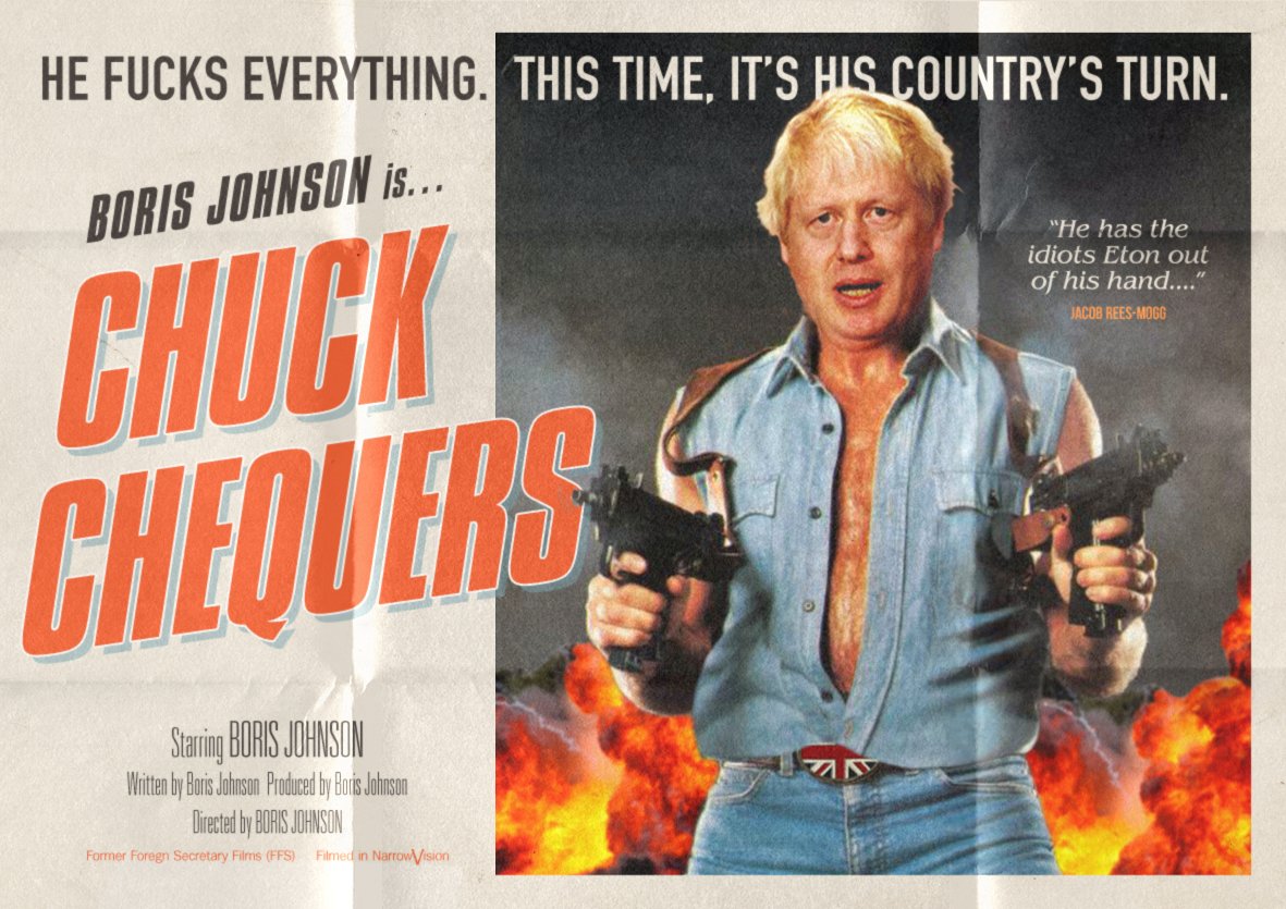 Boris Johnson. It's all about Boris Johnson. Is it ever about anything else? #ChuckChequers