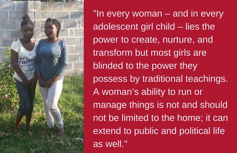 LubutoLibrary's tweet photo. In preparation for #InternationalDayoftheGirl tomorrow, find out what adolescence meant to Charity and Susan, two of our amazing #LubutoLibraries users.
@DREAMSChallenge @USAIDASHA1 @unicefzambia @AsikanaNetwork @WorldVisionZamo @CopperRoseZM https://t.co/OoXDQQ8uvZ