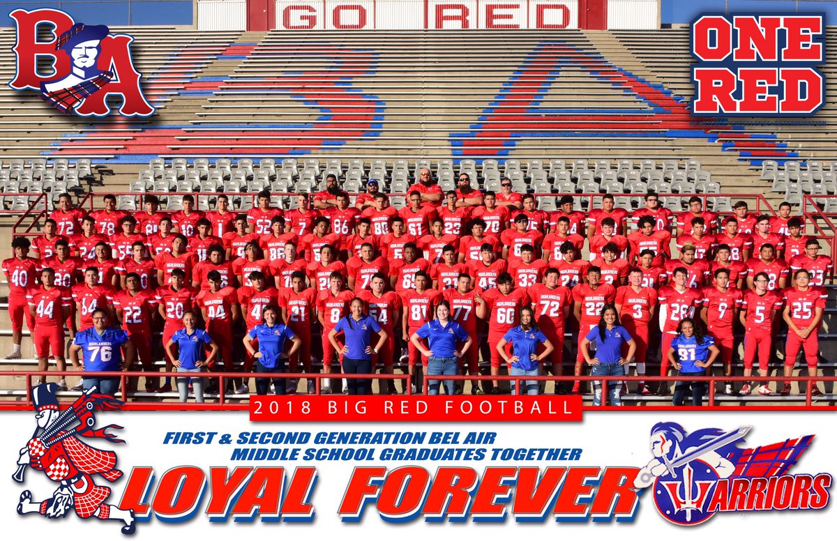 godisright's tweet photo. @BelAirHigh Our 9th Grade and JV football teams are all about working together as one team. #FirstWarriors #FutureVarsity #OneRed https://t.co/GGOM9nZ2uW