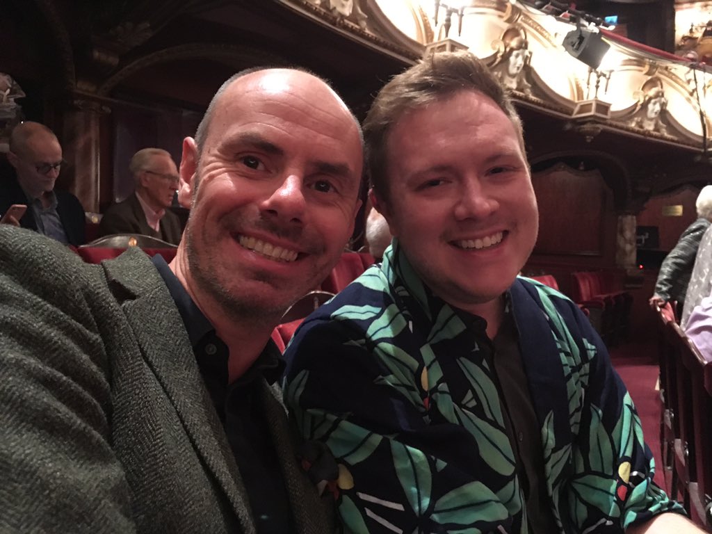 jabberworks's tweet image. @nickythespence toi toi toi 😘 #50YearsofOpera @E_N_O @perezalicious @AndrewM_O &amp;amp; Gemma x @BlackheathHalls