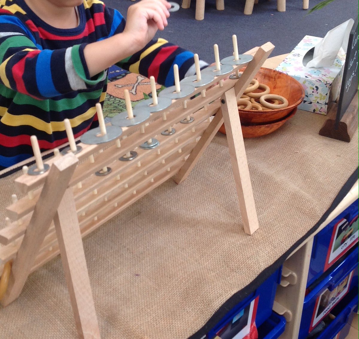 NRB_LPS's tweet photo. Funky Fingers in action. Great concentration and coordination. #LPSeyfs #LPSpd https://t.co/m6xavYDTAv