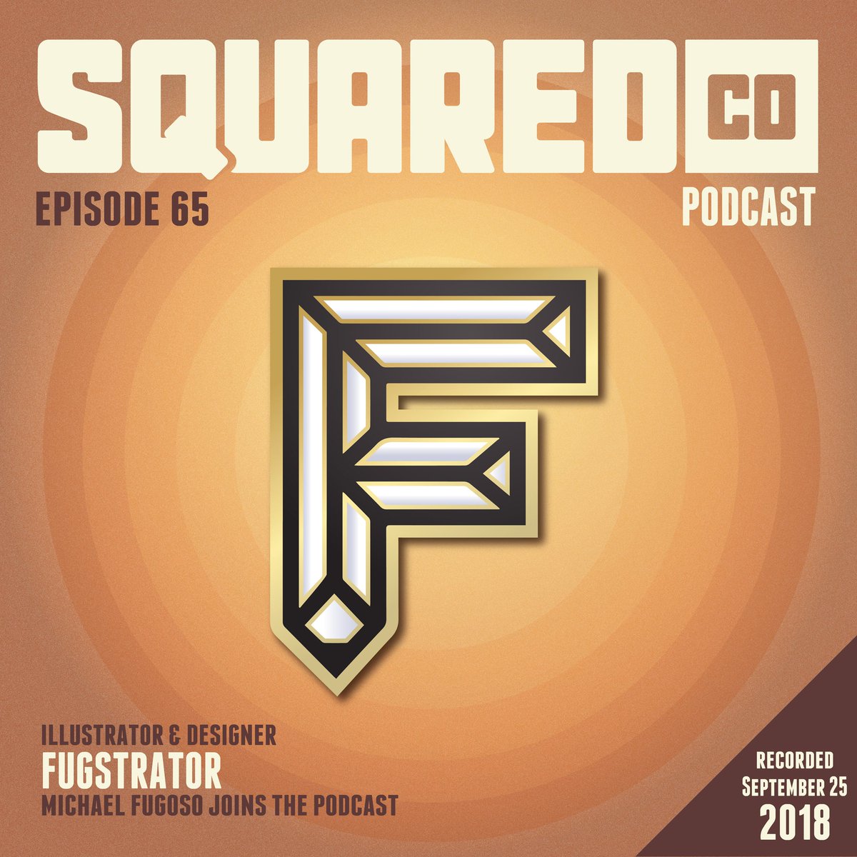 SquaredCo's tweet photo. We’re back with a new episode - and it’s a fun one. We sit down with amazing illustrator/designer @Fugstrator about his work, burn out and what’s up next for this talented guy. Take a listen on iTunes, Stitcher and SoundCloud. https://t.co/KXtXCbg6ZL https://t.co/U51BR2qbbo