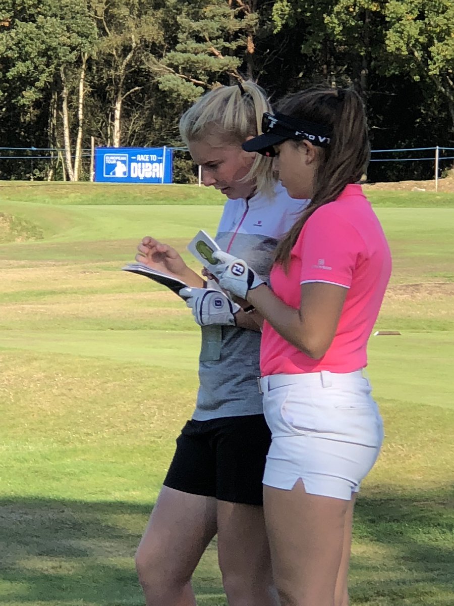 What an experience playing in <a href="/british_masters/">Husqvarna British Masters</a> Hero Pro Am <a href="/waltonheath_gc/">Walton Heath Golf Club</a> massive thanks to <a href="/RandA/">The R&A</a> <a href="/PaulWaringGolf/">Paul Waring</a> <a href="/cwhiteheadgolf/">Caitlin Whitehead</a> and Rosie for such a memorable day have we won?  😀⛳️💕