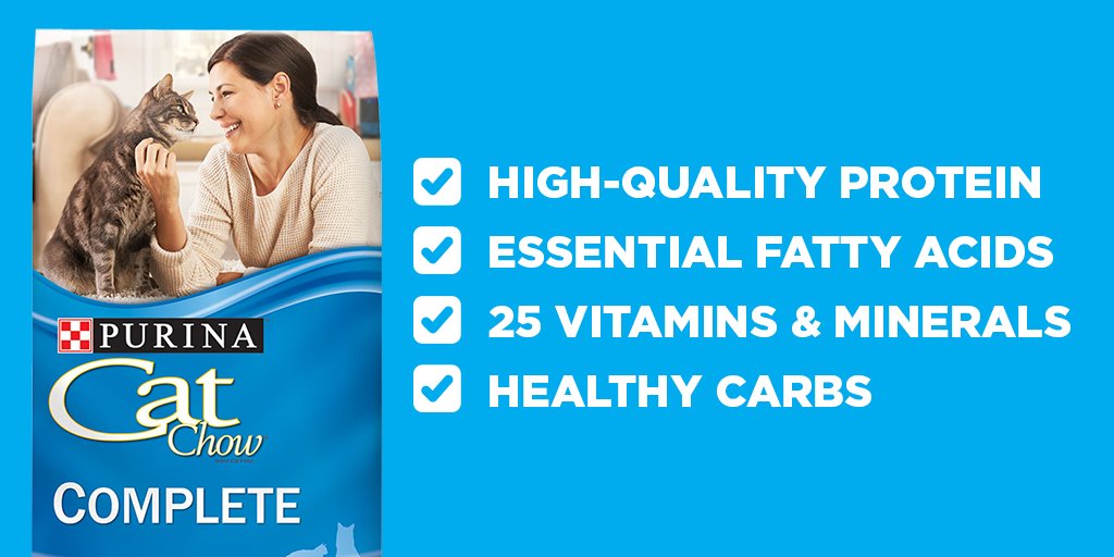 Four cornerstones of nutrition for the win. 🏆 See what makes Purina® Cat Chow Complete the complete package: puri.na/2Mt0Ju1