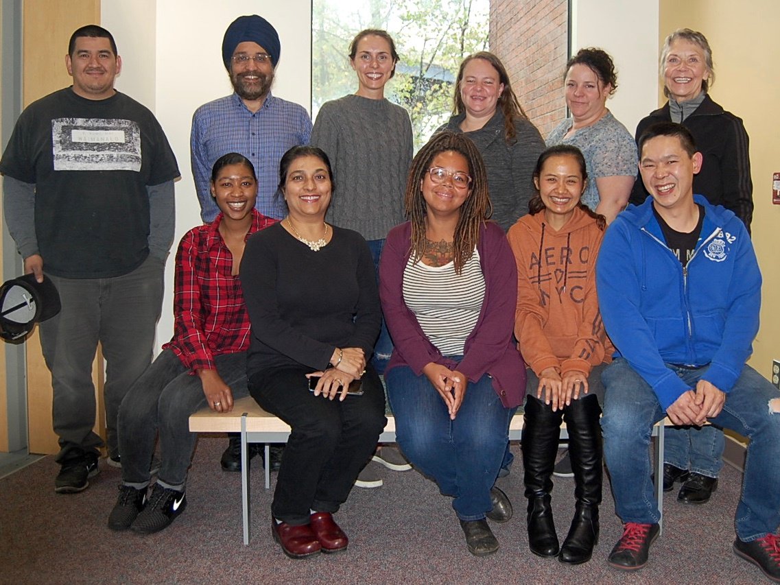PCCSBDC's tweet photo. Meet Portland's newest Food Entrepreneurs! Fall 2018 Getting Your Recipe to Market cohort. #PDX #Foodies #GYRM #PCCSBDC #SmallBiz Get more info at - https://t.co/DheWXoT1Df https://t.co/KjWh9zFMEF