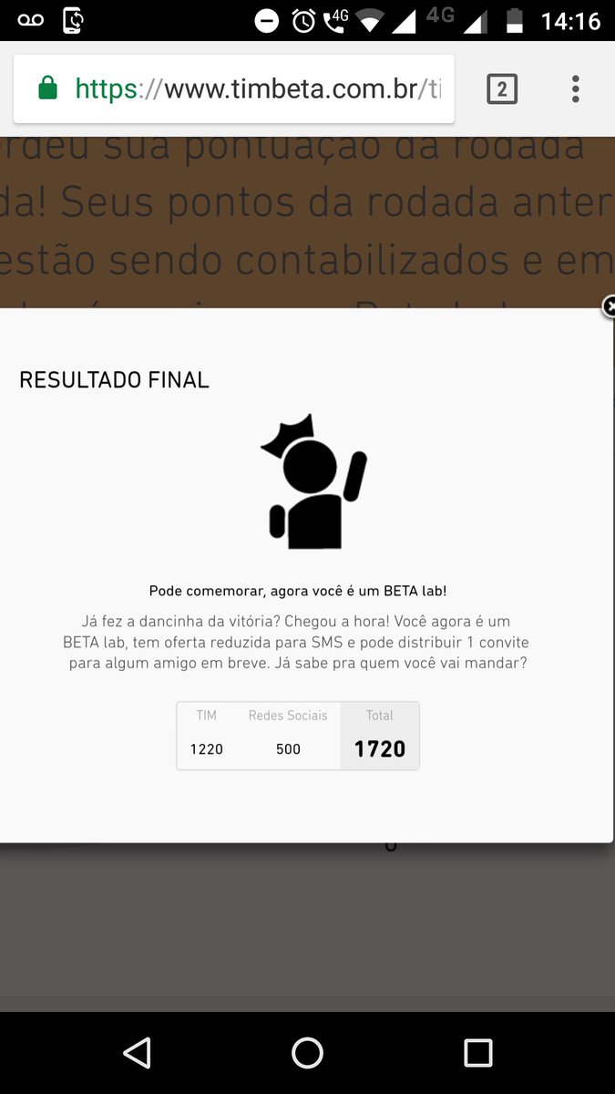 oillara_'s tweet image. MDS, vou chorar! Finalmente consegui virar Beta Lab e ter 20gb de internet 😍😍😍😍😍😍😍 #timbeta #timlab #agoravai
