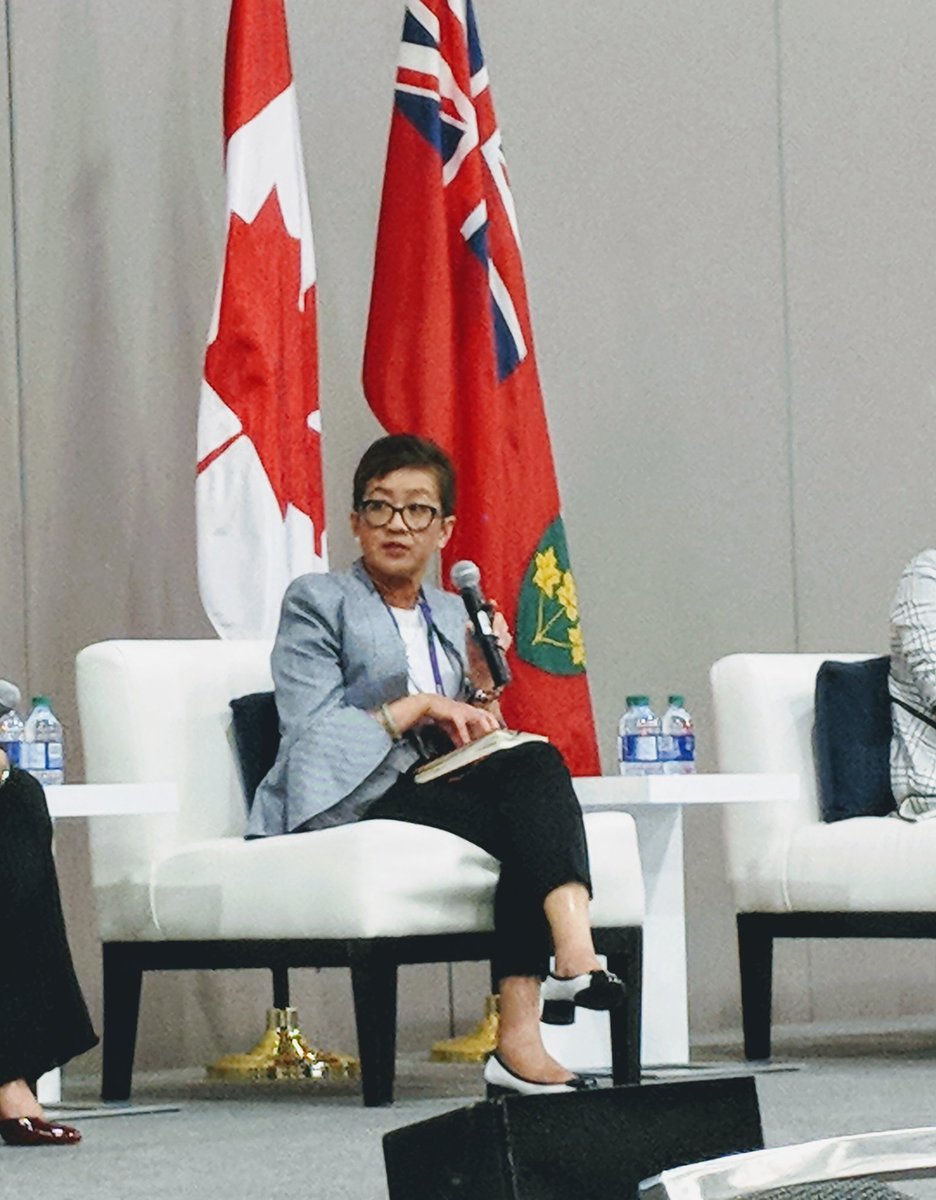 O_S_P_E's tweet image. "What are the merits through a male leader? And what are the merits through a female leader?" - May Ngui, CPEng., Manager, Canberra, Australia, @GHDspeaks - asks this important question during our "Women in Transportation &amp;amp; Infrastructure" panel. #ItsTimeWeAct #WomenInEngineering