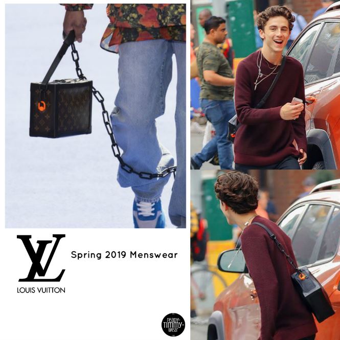 Timothée Chalamet, Neon BagsEverything To Know About The Louis Vuitton  Show