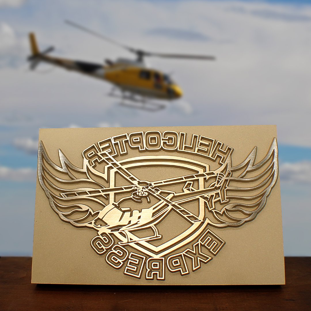 We're taking branding to new heights with this large style brass branding head for @helicopterexpress 
.
Need your company logo turned into a branding iron? Call or click the link below for a quote!
.
818-576-1101
bit.ly/brandingquote