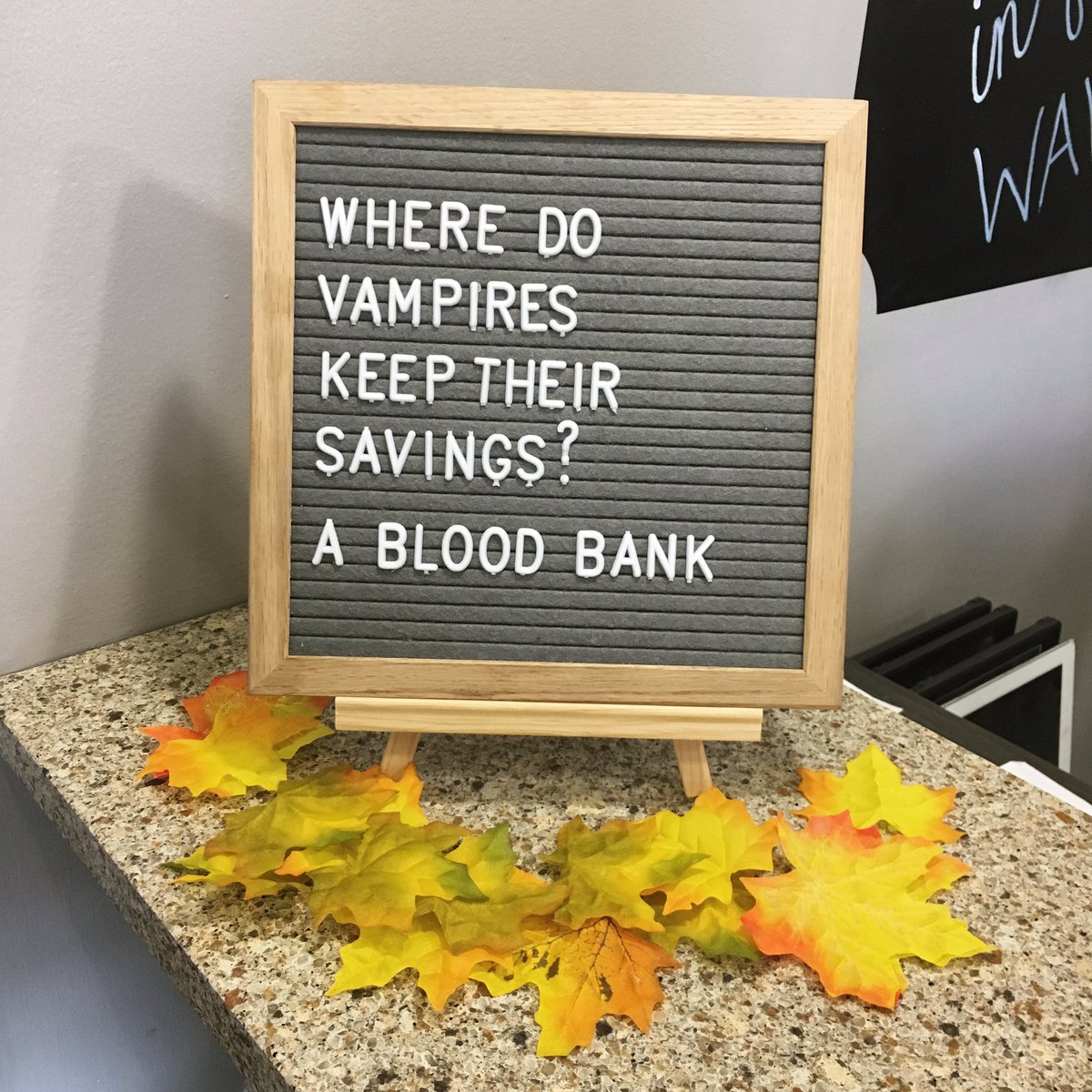 BellamyApts's tweet photo. It's #dumbjokewednesday! Do you have a funny Halloween joke? Post it below and you'll be entered in to win a Starbucks gift card! 🍂🍁
•
•
•
#bellamy #apartment #studentapartments #studenthousing #apartmentliving #bellyeah #falljokes #halloweenjokes https://t.co/Tk4207ss8o