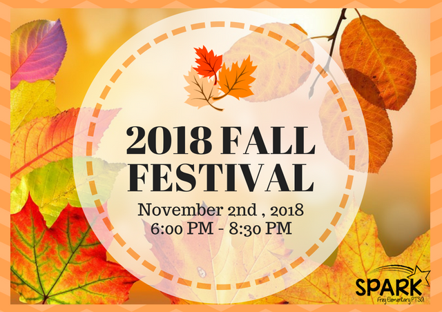 Our Fall Festival is Friday, Nov. 2 from 6-8:30 p.m. You can order discounted unlimited jumping passes for $10 at FreySpark.org/fall-festival. We're looking forward to seeing everyone at this fun family event!
