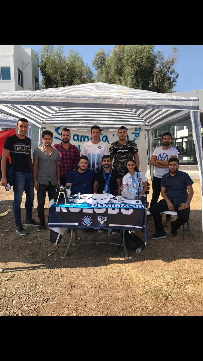 CagAdanaDemir's tweet photo. Çağ-Üni Adana Demir olarak ilk standımızı açtık. Bizim olduğumuz her kampüs bizimdir. https://t.co/UXQg24XW6Q