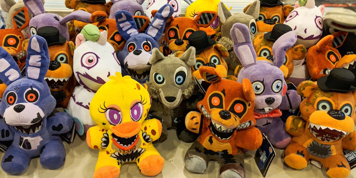 fnaf plushies all of them