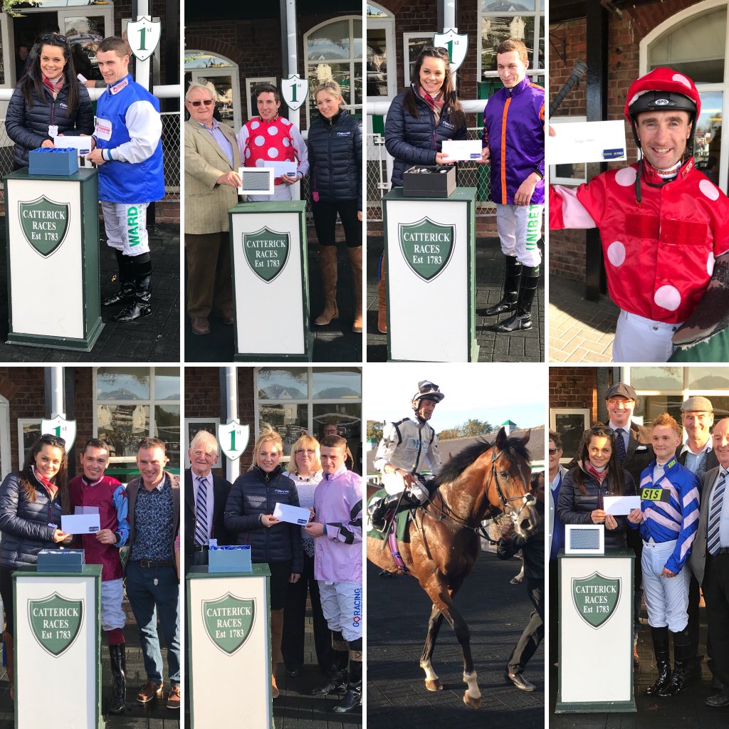 MillbryHill's tweet photo. Fantastic day at @CatterickRaces yesterday!! 

Well done to all connections!
Enjoy spending your vouchers 🛍️🤩 
@jasonhart13 @DougieCostello @andrewkmulleng1 @CallumRodrigue4 @GarethNewmarch https://t.co/192WFJGtDc